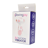 Loving Joy 2 in 1 Suction Vibrator Jumbo Dot