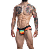 C4M Mixed Jockstrap Rainbow Large