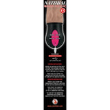 Realistic Warming 7 inch Vibrating Dildo Vanilla