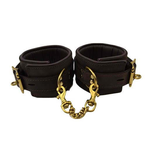 BOUND Nubuck Leather Ankle Restraints