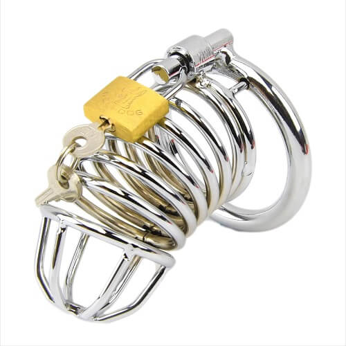 Impound Spiral Male Chastity Device