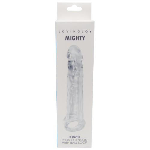 Loving Joy Mighty 3 Inch Penis Extension with Ball Loop