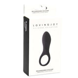 Loving Joy Rechargeable Silicone Vibrating Cock Ring