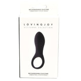 Loving Joy Rechargeable Silicone Vibrating Cock Ring