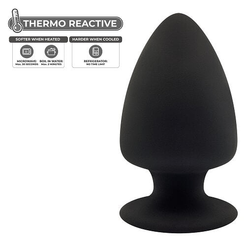 SilexD Dual Density Large Silicone Butt Plug 5 inches