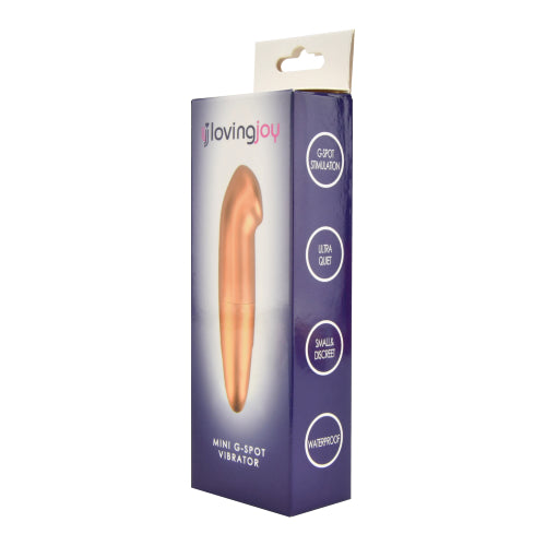 Loving Joy Mini G-Spot Vibrator Gold