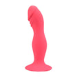 Loving Joy 6 Inch Silicone Dildo with Suction Cup Pink