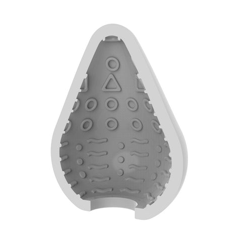 Rev-Sleeves Egg-Shaped Masturbator Wavy