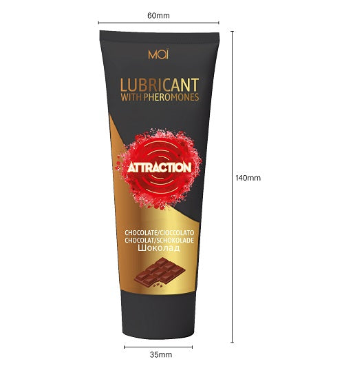 Mai Attraction Lubricant with Pheromones Chocolate 100ml