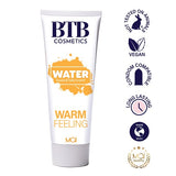 BTB Water Based Warm Feeling Lubricant 100ml