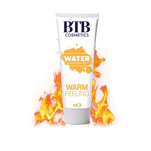 BTB Water Based Warm Feeling Lubricant 100ml