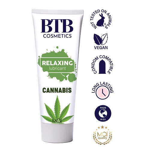 BTB Water Based Cannabis Lubricant 100ml