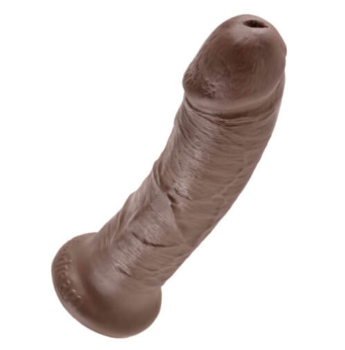 King Cock 8 Inch Cock-Brown